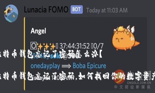 比特币钱包忘记了密码怎么办？

比特币钱包忘记了密码，如何找回你的数字资产？